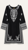 Black Embroided suit